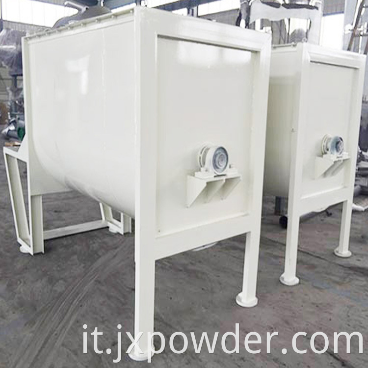 twin or double screw belt mixer